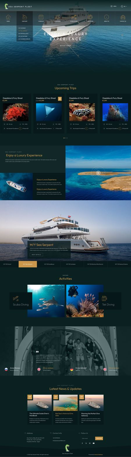 Sea Serpent Fleet Website