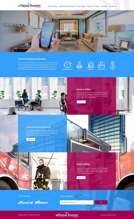 Signal Booster Technology Website